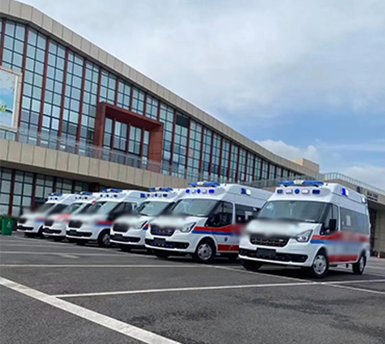 韩城市服务车队展示