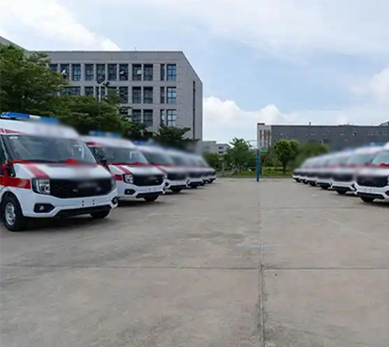 韩城市服务车队展示